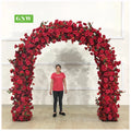 Wedding Supplies Artificial Decorative Flower Arrangement Bespoke Reception Moon Gate Stage Backdrop Ring Frame Arch