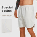 MAYYOUNG Polyester Spandex Fitness Breathable Men Gym Shorts Training Elastic Workout Quick Dry Sports Sweat Shorts