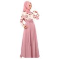 S-3XL Eid Abaya Turkey Arabic Hijab Muslim Long Dress Dubai Caftan Morocco Kaftan Abaya Women Muslim Dress