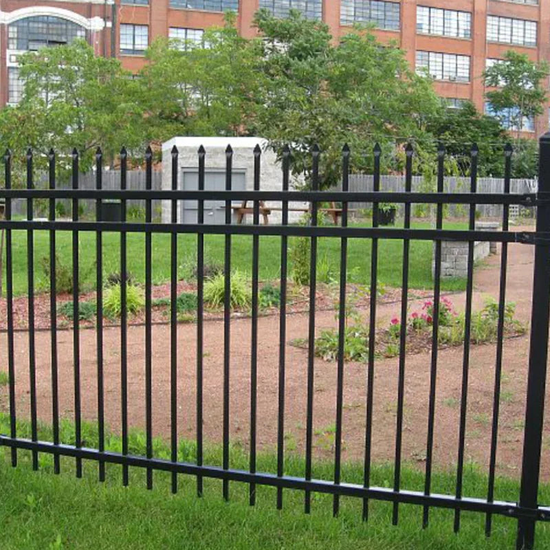 Hot Sale Cheap Decorative Commercial Metal Steel Wrought Iron Grills Garden Fence for Sale