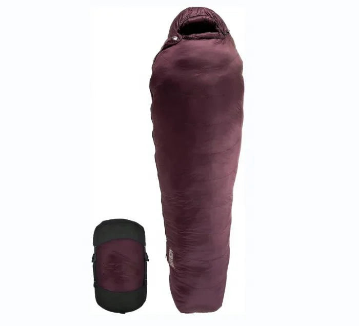 Woqi High Quality Warm Waterproof Mummy 400G Duck Down Sleeping Bag with Compression Sack for Outdoor