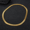 Personalized Ornament 10MM Titanium Steel Chain Watch Necklace for Women Men 22'' Black Gold Chains Necklaces Jewelry Wholesale