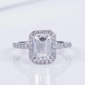 Hip Hop Jewelry With IGI Certificate Engagement Ring PT950 Lab Grown Diamond Wedding Ring