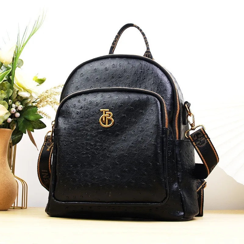 Unisex Crocodile Print PU Water Resistant Laptop Travel Bag with Zipper Closure for Women and Men