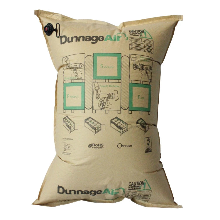 500*1000mm Kraft Paper Air Bag Container Pillow in Air Dunnage Bag for Void Filling Fillers