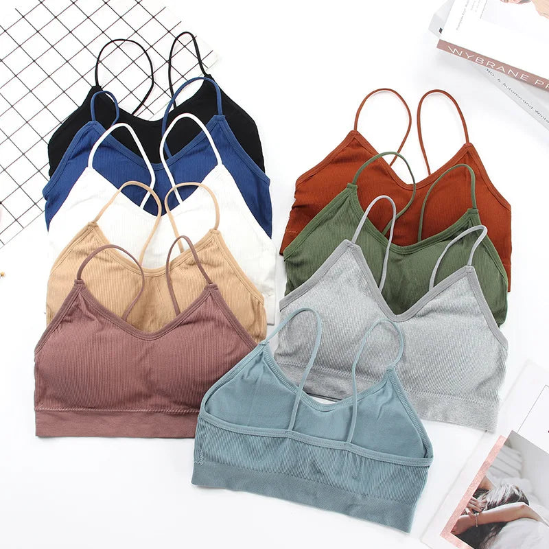 Wholesale ODM Women's Wire Free Everyday Push up Bralette Camisole Summer Bras for Over Size Ladies
