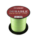 Custom 300m 8 Strand Polyethylene Braided Fishing Line Super Strong Floating River Saltwater Use Smooth High Strength