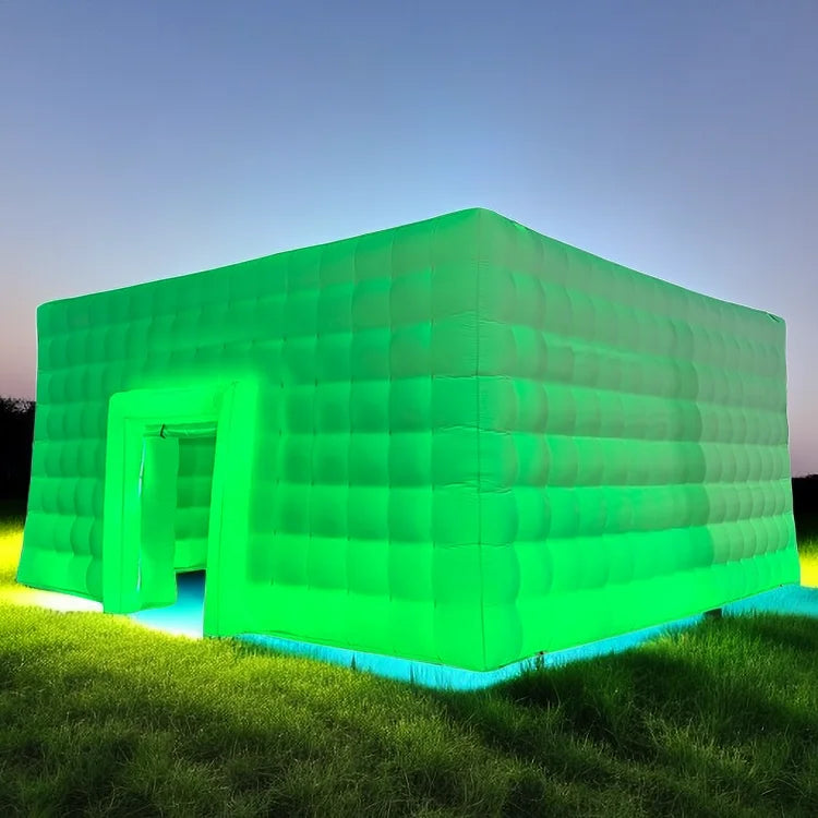 Stage air China Giant Cabin Advertising Large Event Photo Booth Outdoor House Cube clear Inflatable Light Party Tent