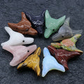 Huiying Crystal Carving Wholesale Hand-carved Wolf Head in Natural Stone Sale Precious Stone Crafts