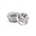 Din6923 Hex Head Flange Serrated Nuts Lock Nut M27 M10x1.25 M12  M3-M20 Hex Flange Nuts