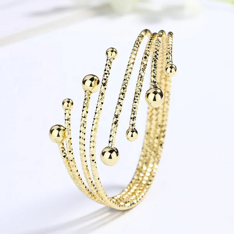Having the Shape of a Tassel Drop Fine Golden Personalize Jewelry Bracelet Discount Fashion Bracelets