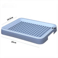 New Design Hot Sale Fashion Eco Friendly Plastic Pet Litter Box Rabbit Toliet Urinal Bedpan Drawer With Net Bottom