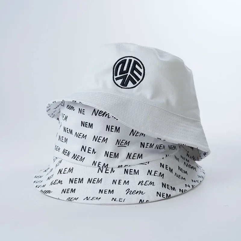 Custom Sun Protection Bucket Hat Polyester Material Add Embroidery Logo Outdoor Fisherman Hat for Unisex