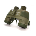 Rangefinder Binoculars 7x50 & 10x50 Waterproof Floating Compass Porro Bak4 All-optical Glass Bird Watching & Traveling