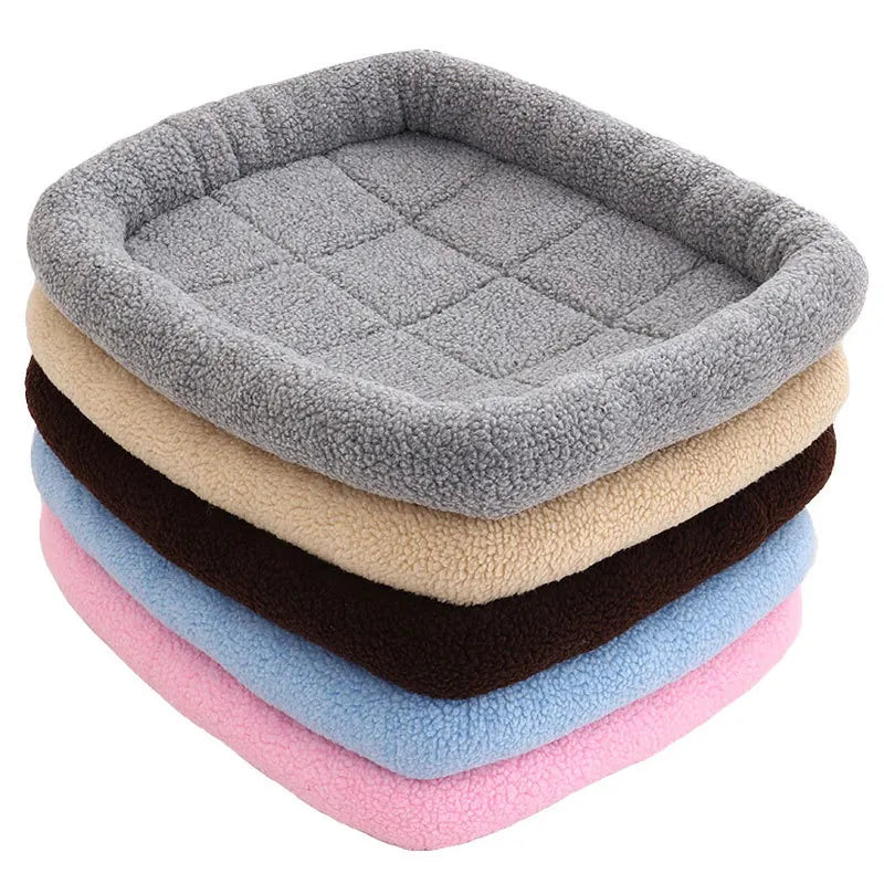 Customizable Comfy Cat/Dog Bed Mat Low Price Anti-Slip Pet Sofa Solid Fiber Material
