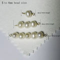 New 14k Gold Filled Natural Freshwater Pearl Bead Connector Charm for Bracelet Necklace Earring Jewelry Making