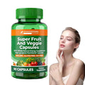 OEM ODM 100% Natural Super Fruit Veggie Capsules Gut Health Support High Lycopene Antioxidant Immune Support Vitamin Newborn
