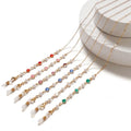 Hot Sale Cute 18K Gold Colorful Eyeglasses ChainSunglasses Chain Holder Eye Glasses Around Neck