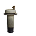 Popular Wholesale China Sanitary Wares Ceramic Wash Basin Pedestal for Bathroom