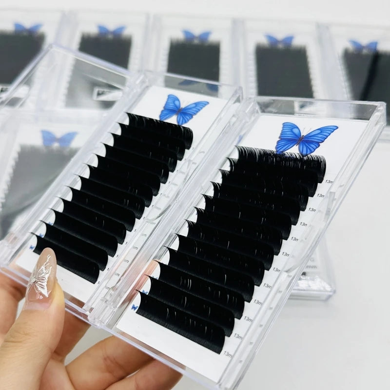 Private Label Matte Eyelash Extension Tray Professional Cashmere Lash Extensions Volume Eyelash Extensions Manufacturer