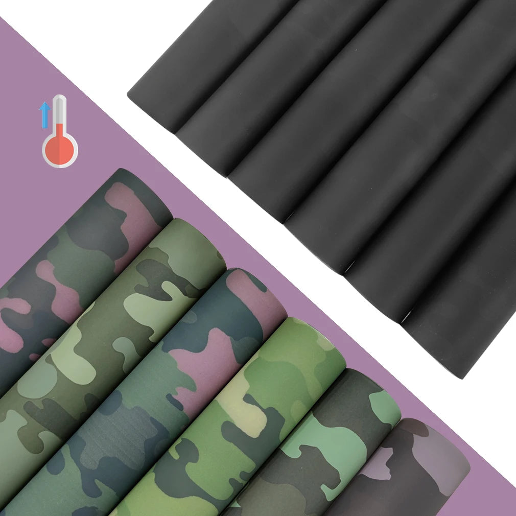 Customized Color Temperature Sensitive Faux Leather Heat Sensitive Color Changing Thermochromic Vinyl Leather