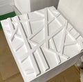 Luxury Matte Surface 3D Pvc Wall Panel Commerical Decoration 3d Wall Boards Pvc Gold 3d Interior Decor Wall Clading Tiles