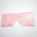 Hot Sale Natural Rose Quartz Gem Eye Mask Beauty Healing Skim Product