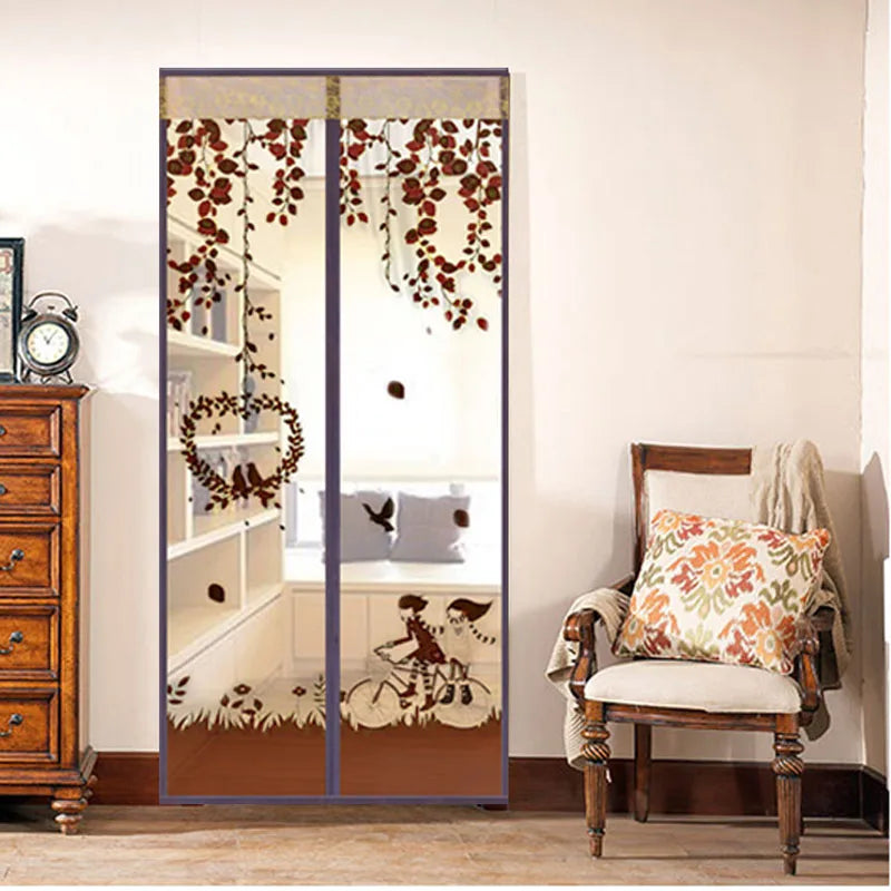 XinLan Automatic Closing Anti Mosquito Insect Fly Net Door Curtain Hands-free Magnetic Anti-Mosquito Door Net Curtain
