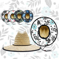 Adult Custom Lifeguard Sun protection Beach Summer Straw Hats With Custom logo
