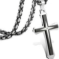 Men Fine Jewelry Charms  Gold Cross Pendant Necklaces