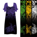 Polynesia Woven Customized Tribal Poplin Tapa Fabric for Ladies Dress 100% Polyester New Arrival Design