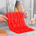 DIY 26 Letters Epoxy Molds Keychain Jewelry Molds Resin Moulds Cake Chocolate Cookie Kitchen Tools