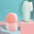 Hot Sale Double-Sided Manual Silicone Facial Cleansing Brush Soft Hair Facial Blackhead Wholesale