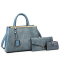 Classic Ladies Fashion Stone Pattern Big Hand Bags Set Pu Leather 2022 New Trend Purses and Handbags Luxury Women
