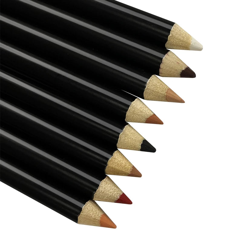 20 Color Cruelty Free Private Label Lip Liner Smoothly Vegan Lip Liner Pencil