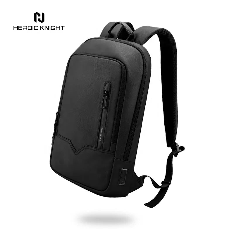 Expandable Waterproof Custom Print Designer Men's Backpack with USB Charger Port 17 Inch Laptop Storage Multi-Functional