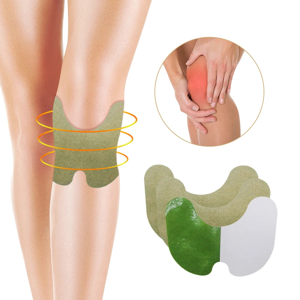 OEM Chinese Herbal Knee Patch Butterfly Curve Knee Plaster