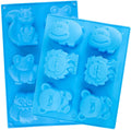 Large 3D Silicone Mat Soap Mold Lions Bears Hippo Animal 3D Silicone Mold for Cake Fondant Chocolate Candy Jello Cake Tools