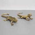 Lizard Magnifying Glass Craft Ornament Living Room Dining Room Desktop Entryway Jewelry