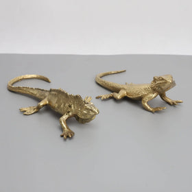 Lizard Magnifying Glass Craft Ornament Living Room Dining Room Desktop Entryway Jewelry