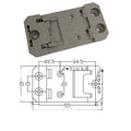 Distribution Box Guide Rail Buckle Guide Rail Installation Bracket