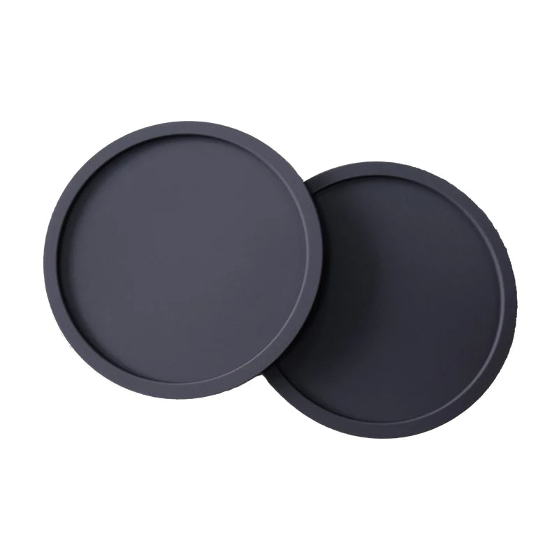 Round Silicone Coaster Anti-Scalding Non-slip Safety Customization Silicone Cup coaster Hot s Silica Gel
