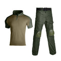 HAN WILD G2 Short Camouflage Printing Camouflage Unisex Knitted Tactical Uniform