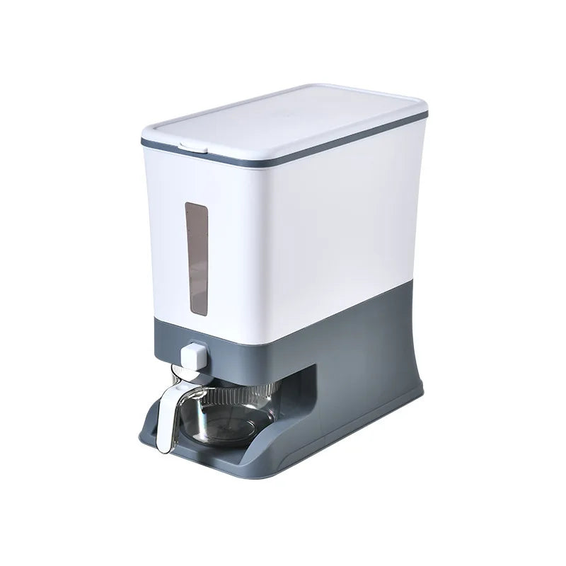 Wholesale 10Kg Kitchen Rice Bucket Sealed Rice Box Household Insect-Proof Moisture-Proof Grain Container Grain Storage Dispenser