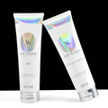 Eco Friendly Empty White 100% Recycled Biodegradable Cosmetic Plastic Sunscreen Cream Squeeze Soft Packaging Tube