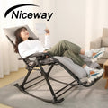 Wholesale Light Weight Beach Chairs Handle Control Adults Size Modern Garden Rocking Chair for Livingroom Using