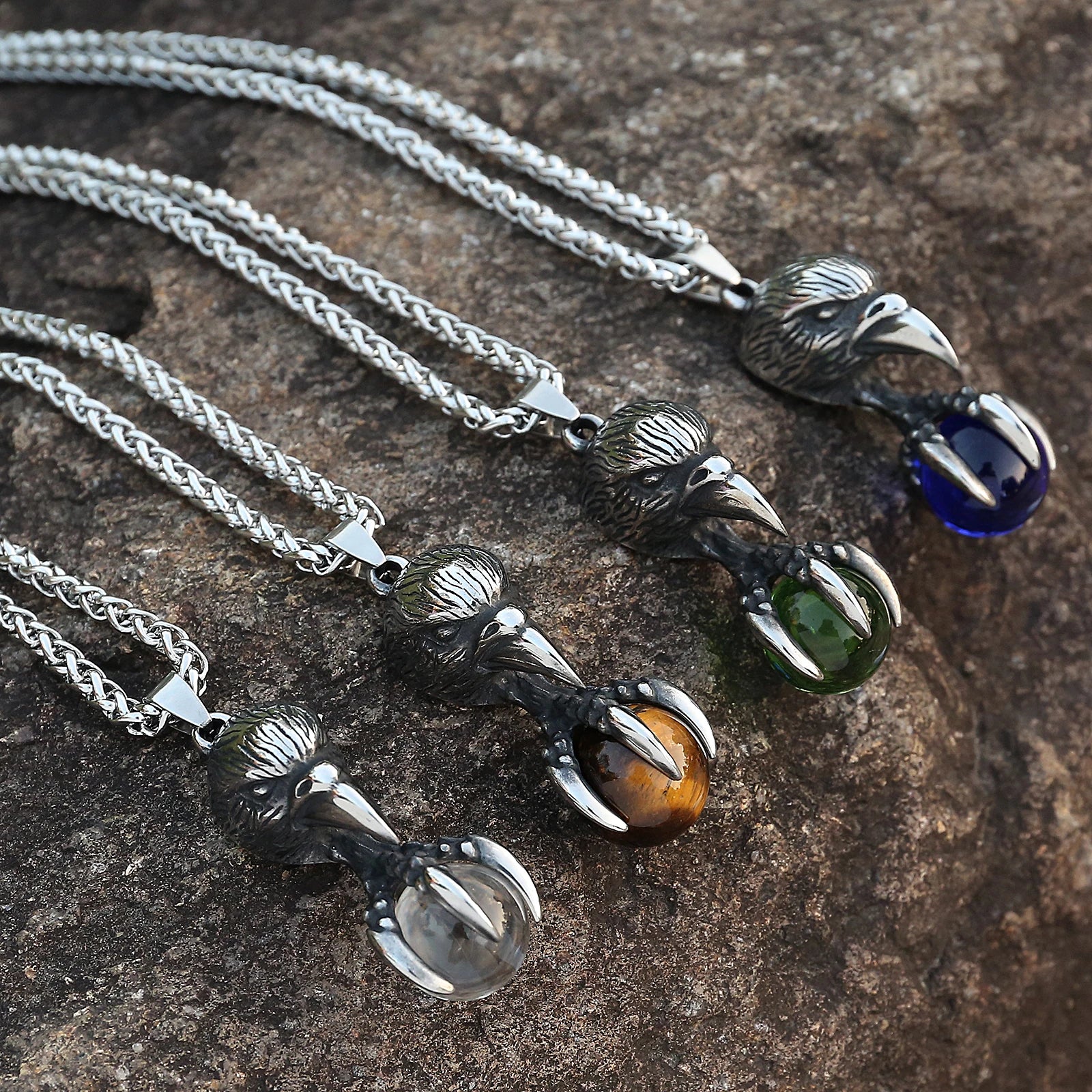 New Trend Fashion Jewelry Wholesale Stainless Steel Eagle Pendant Necklace Jewelry