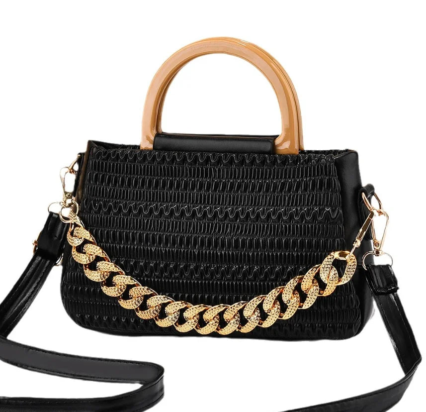 New Portable Luxury Brand Women's Fashion Quilted Shoulder Bags Wholesale Handbags for Ladies All Seasons