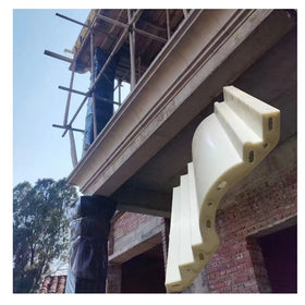 Plastic Mold for Concrete Eave Outdoor Villa Decoration