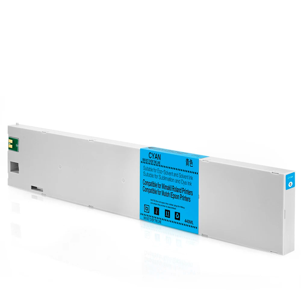 Supercolor Eco Sol Max-2 MAX2 Ink Cartridge Full With Eco Solvent Ink for Roland XF-640